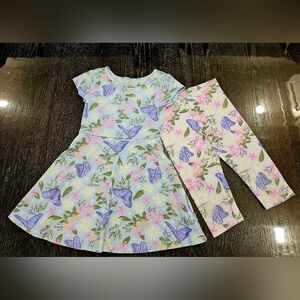 Children's Place 2pc Dress and Capris XS